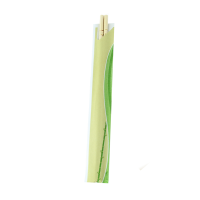 Bamboe eetstokjes verpakt per paar