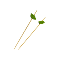 Bamboe prikker blad