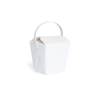 Mini boîte carré blanc avec anse 950ml   H70mm