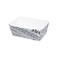 Newsprint multi-purpose cardboard container