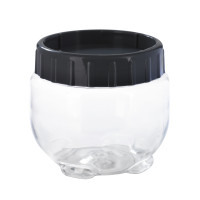"Bento Jar" PET with grey lid