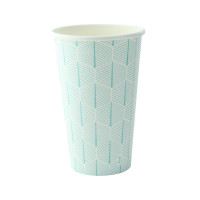 "Leaf" design paper cup   H110mm 350ml