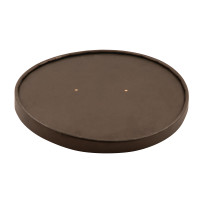 Black / kraft paper lid for "Buckaty"   H16mm
