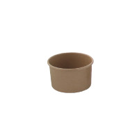 Kraft paper cup for hot and cold foods   H58mm 100ml