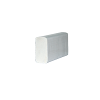 afbreekbare wit servet van cellulose 163x215mm