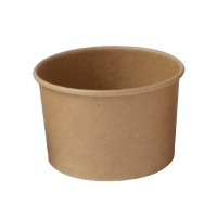 Kraft paper cup for hot and cold food