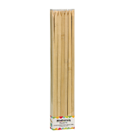 Platte bamboe prikker BBQ