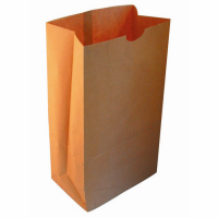 SOS tas groot van kraft papier gereycycled 320x160mm H430mm