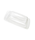 Clear PET plastic dome lid 195x195mm H30mm