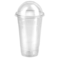 Plastic PET shaker transparant  H153mm 700ml