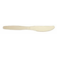 "Imperial" beige PS plastic knife