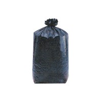 Black PEBD bin bag 370x300mm H1 070mm 110000ml