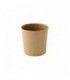 Kraft cardboard cup for hot and cold foods   H83mm 360ml