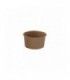 Kraft paper cup for hot and cold foods   H62mm 270ml