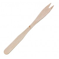 Wooden fry pick  11mm H85mm
