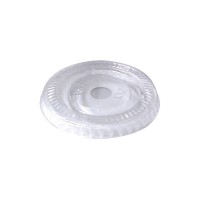 Clear PET plastic flat lid  H10mm
