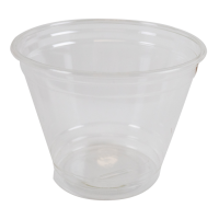 Clear PET "FINESSE" plastic cup   H74mm 270ml