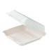 Coquille blanche en pulpe  220x204mm H84mm 850ml