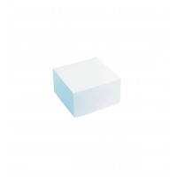 White cardboard pastry box  160x160mm H80mm