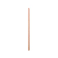 Wooden coffee stirrer with rounded end 0,5x11cm