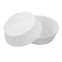 Cake bakpapier ovaal wit silicone