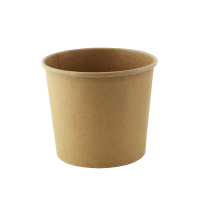 Brown cardboard "Deli" container 600ml 115mm  H98mm